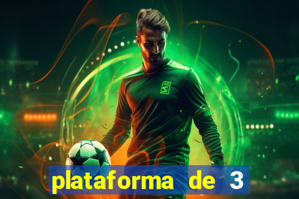 plataforma de 3 reais jogo